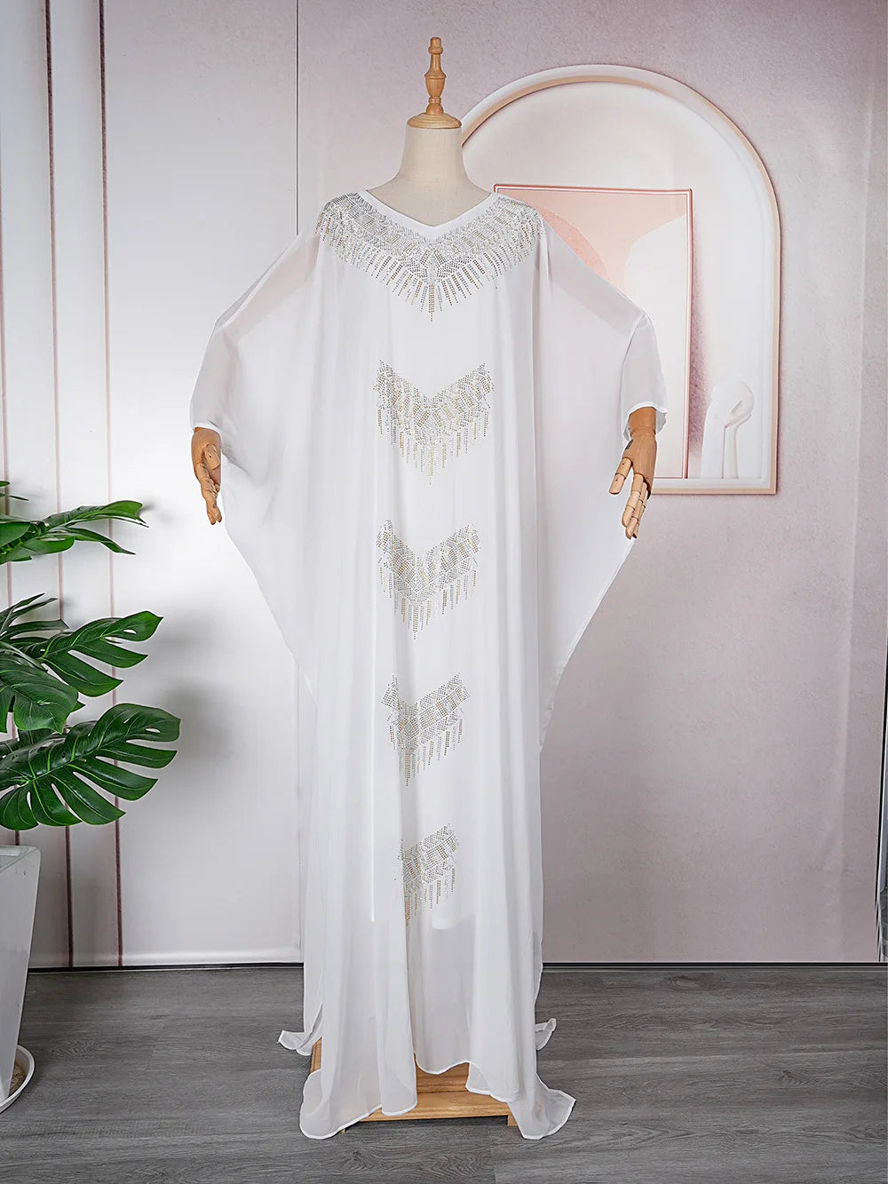 Abayas For Women Dubai Luxury Chiffon Boubou Muslim Fashion Dress Caftan Marocain Wedding Party Dresses Robe Djellaba Femme 2025