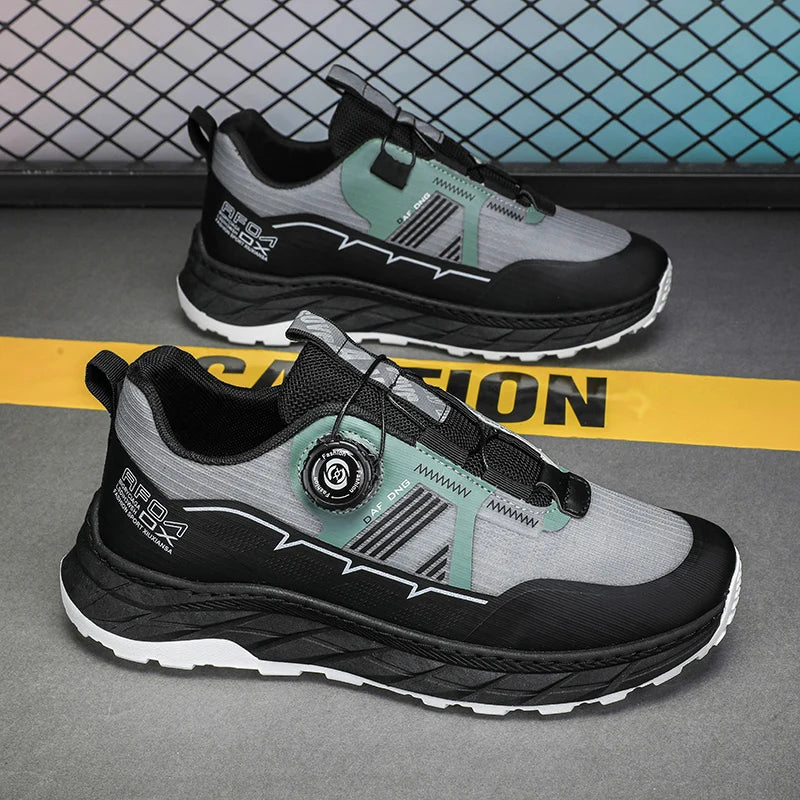 2026 new men's shoes work sports shoes fashionable casual shoes comfortable multi-functional low top shoes outdoor hiking shoes