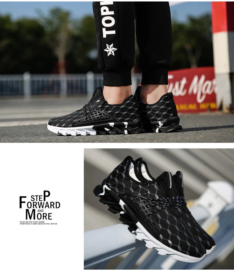 Men's Sports Shoes Breathable Casual Walking Shoes Men's Fashion Clothing Tennis Sports Shoes