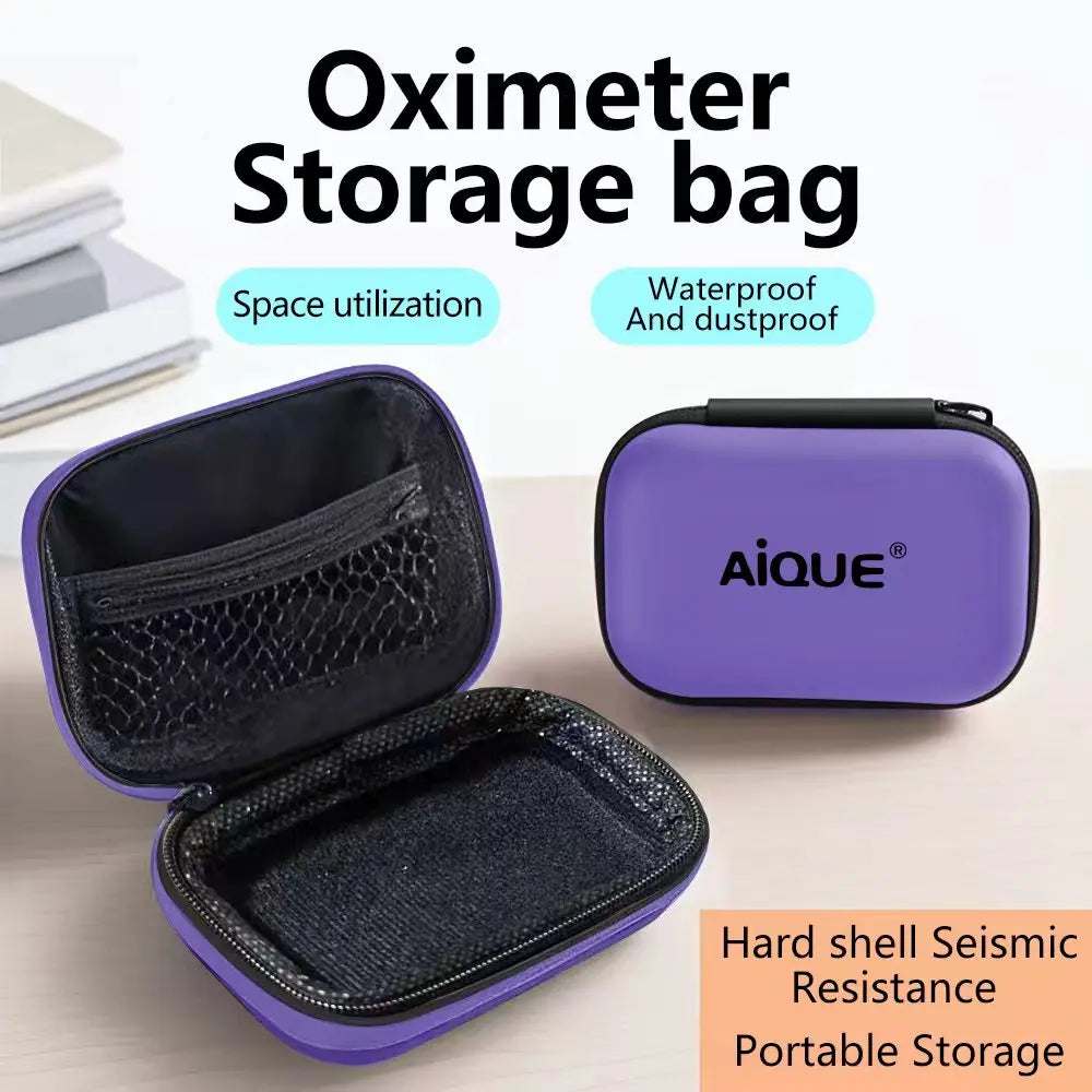 JUSTLANG Storage Box For Oximeter Reasonable Layout of Tool Bag Pouch Bags to Pack Products Travel Essentials Kit Protective Bag