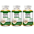 Odourless Garlic Extract Softgels 5000mg – Immune Boost & Heart Health Support – Fast-Acting Formula, 60 Tasteless Softgels