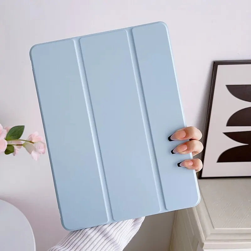 Pencil Holder Case for ipad 10th Gen 10.9 2024 2025 A16 11th Air13 M3 M2 Air4 5 6 10.9 Pro11 M4 M2 7 8 9th 10.2 Pro12.9 5th 6th