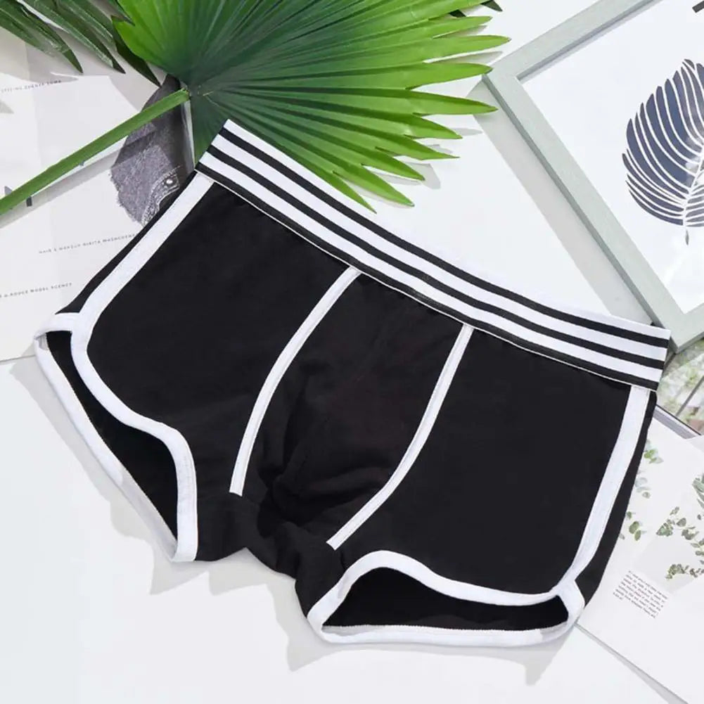 Men Boxers Underwear Soft Breathable U Convex Sweat Absorption Comfortable Men Underwear High-Quality Breathable Men Underpants
