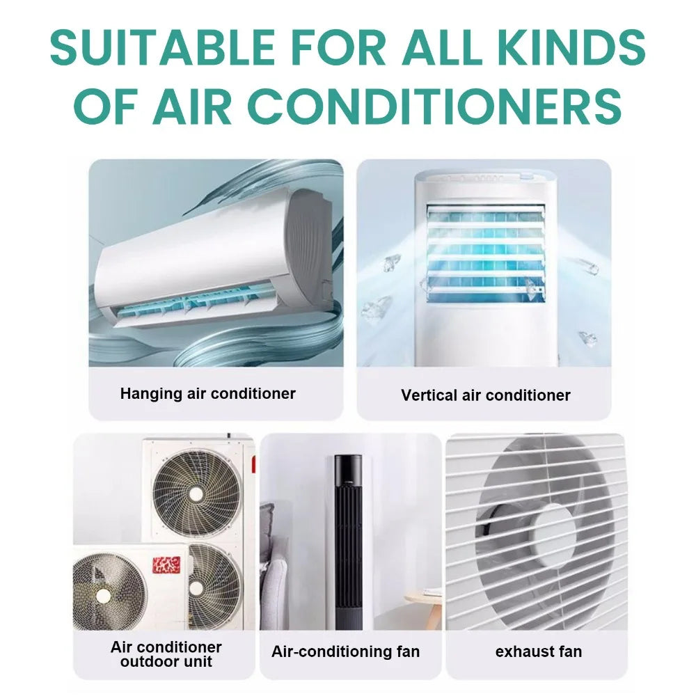 Air Conditioner Cleaning Spray Deeply Cleans Internal Dust Removes Odors Washing Deodorizer No Disassembly Washing