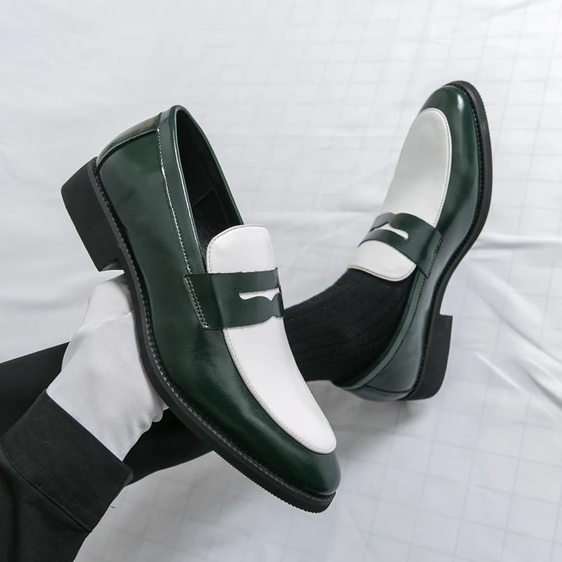 Men Shoes for Wedding Moccasins 2025 New Loafers for Men Breathable Man Slip on Flats Leisure Walk Driving Shoes Walking Shoes