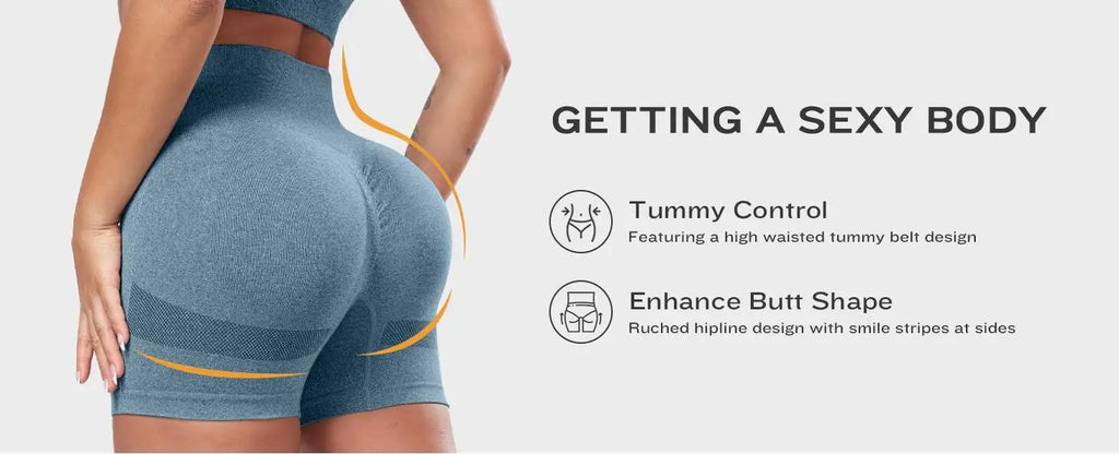 2024 4PCS Booty Lifting Gym Shorts Woman High Waist Fitness Multi Piece Set Shorts Summer Running Outdoors Butt Lifting Pants