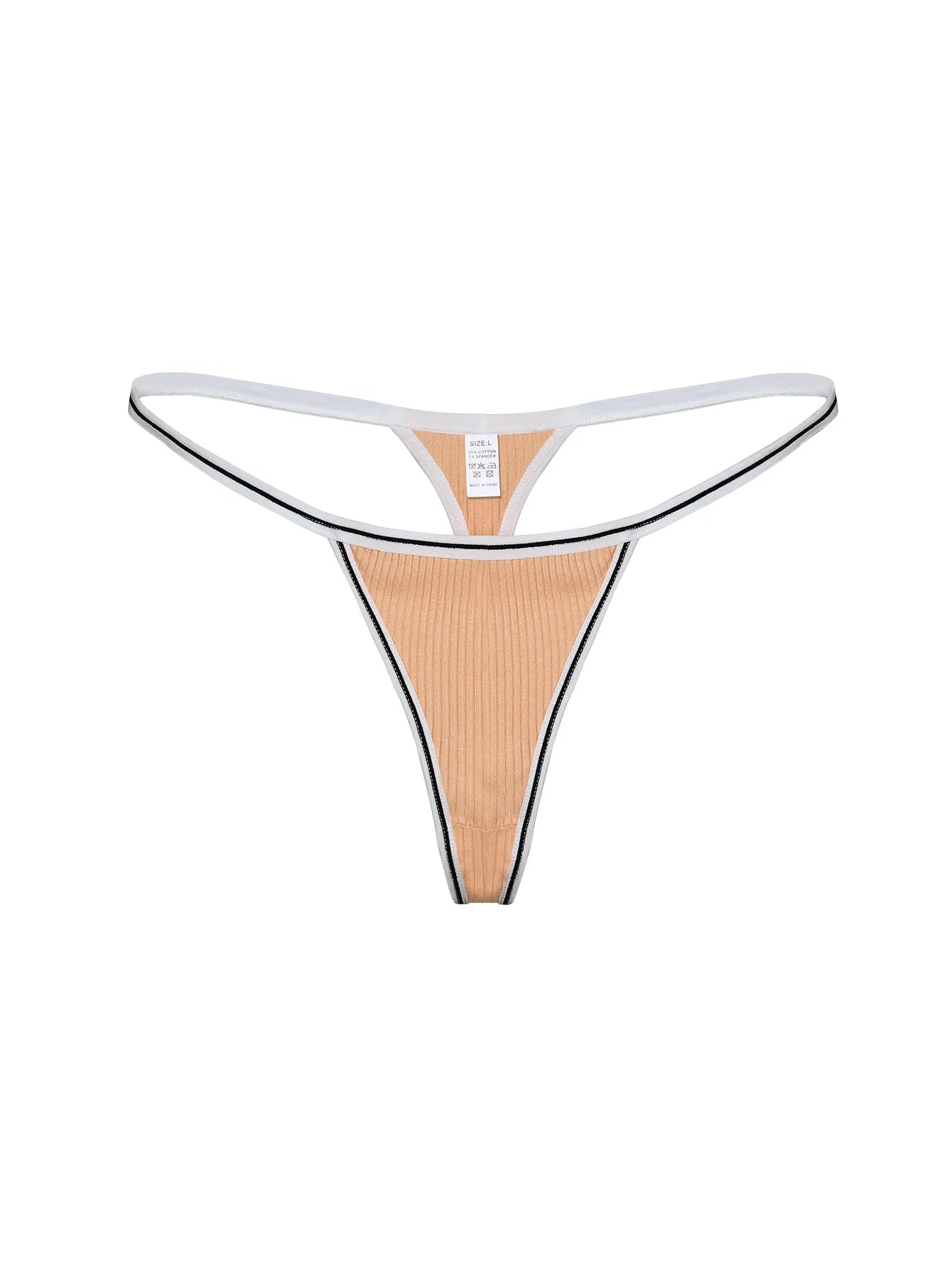 Thong for women one-piece sexy low-waist seamless cotton antibacterial underwear Yoga for women sports fitness T pants