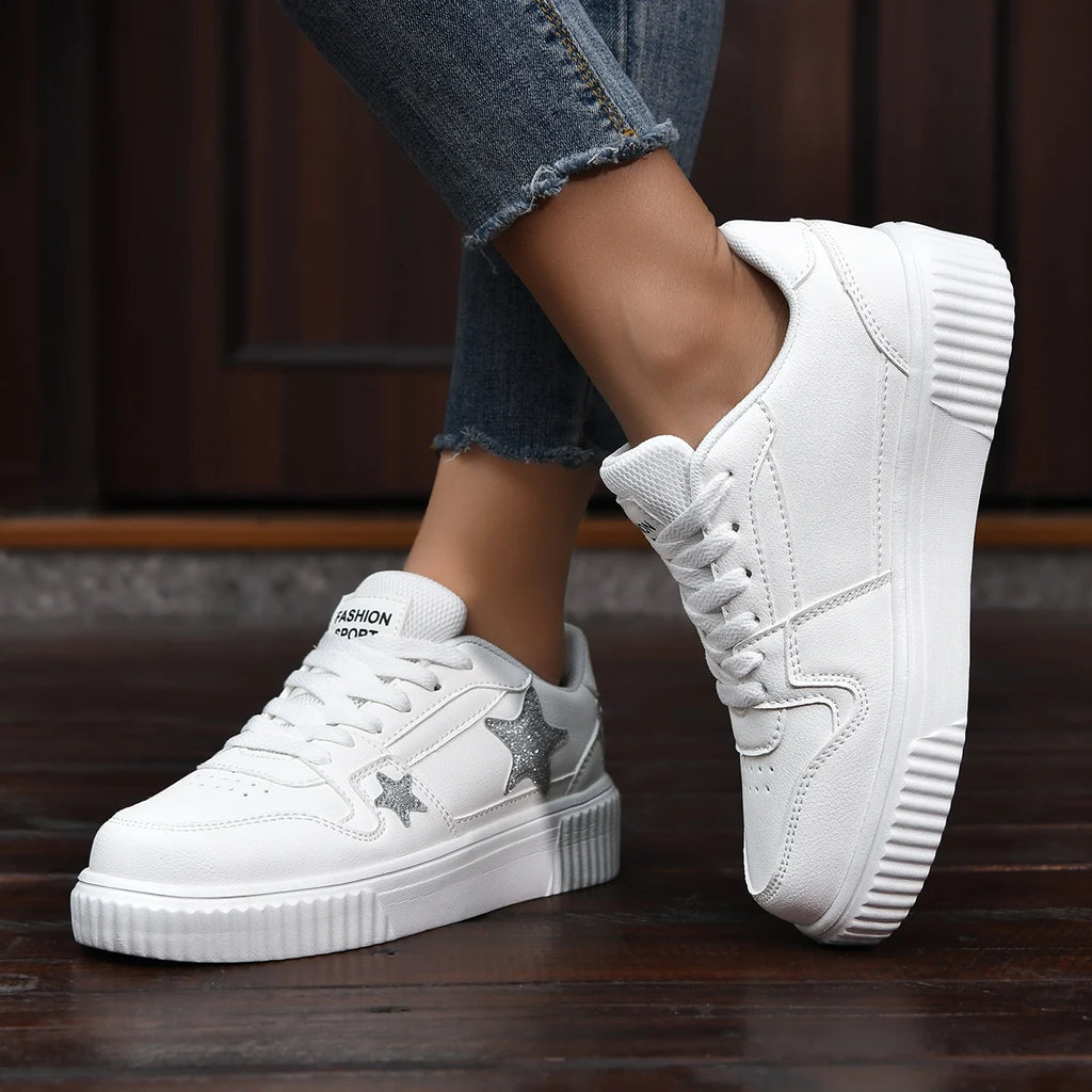 YRZL Unisex Sneakers Non-Slip Platform Shoes Lightweight Walking Shoe Comfortable Women's Casual Vulcanized Shoes Men's Sneakers