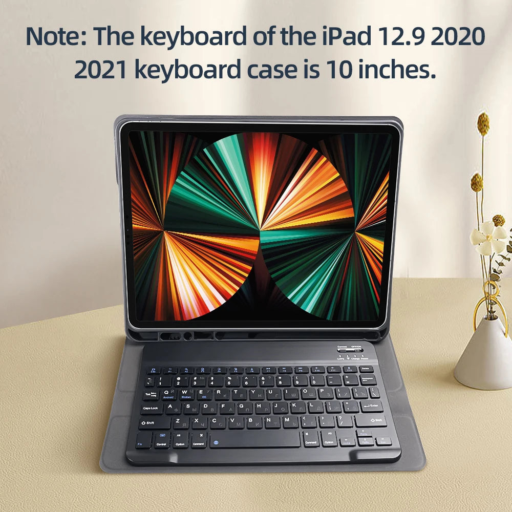 For iPad Backlight Keyboard Case For iPad 10.2 9 8 7th Gen iPad 10th Air 3 10.5 Pro Air 4th 5th 10.9 Pro 11 12.9 9.7 5 6th Cover