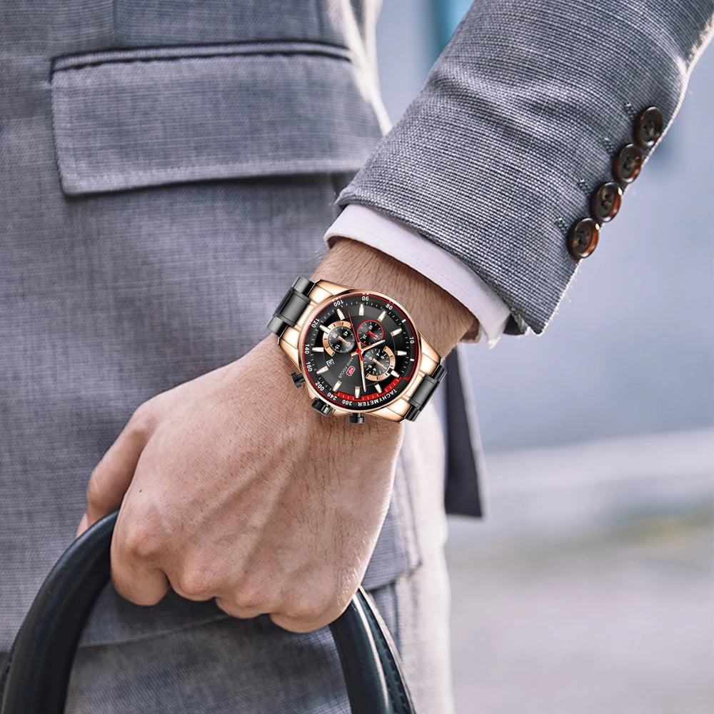 Watches For Men Luxury Brand Sport Quartz Wristwatch Waterproof Military Digital Clock Steel Men Watch Relogio Masculino