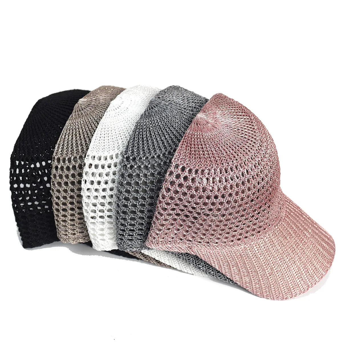 Men Fishing Hat Summer Full Mesh Baseball Cap Unisex Trucker Cap Trucker Caps Quick Dry Golf Running Hat Adjustable Snapback Hat