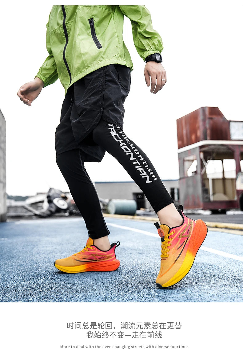 Men's Sneakers Trend Speciality Sports Walking Shoes For Men Carbon Board Women's Running Sneakers Athletic Basketball Shoes Man