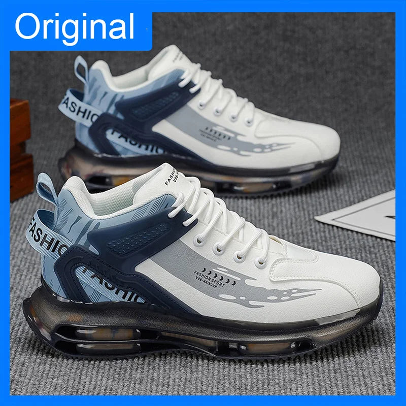 Men Sports Shoes High-quality Trendy Soft Thick Soled Comfortable Non Slip Versatile Breathable Outdoor Jogging Leisure Shoes