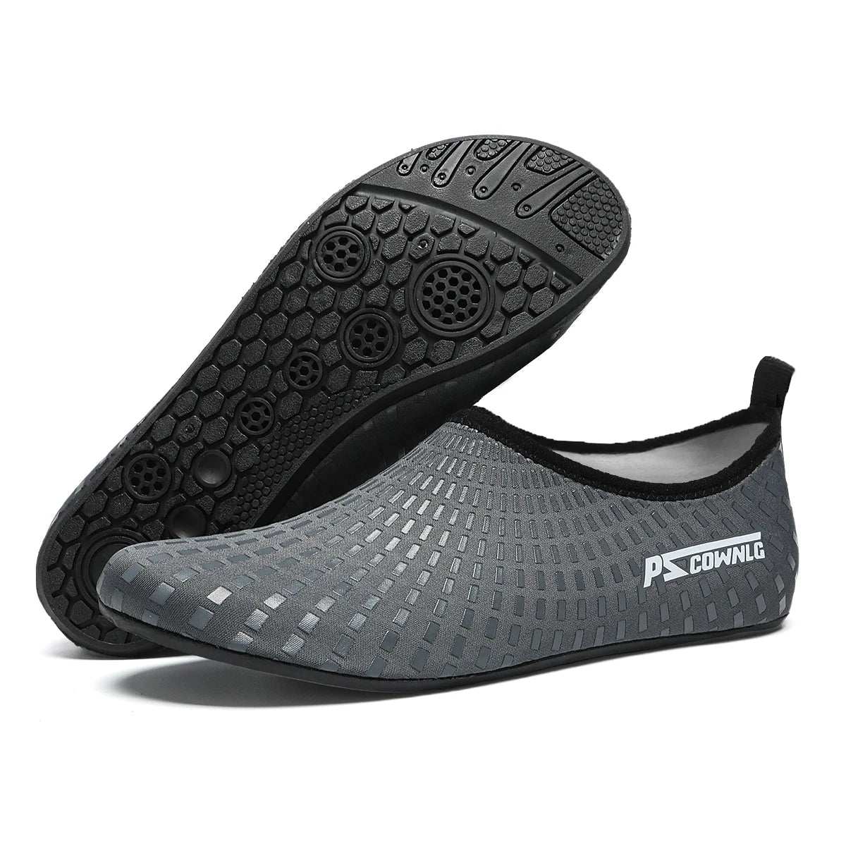 Quick Dry Water Shoes Rubber Sole Diving Shoes Unisex Beach Swimming Diving Socks Non-Slip Seaside Surfing Adult Kids Socks