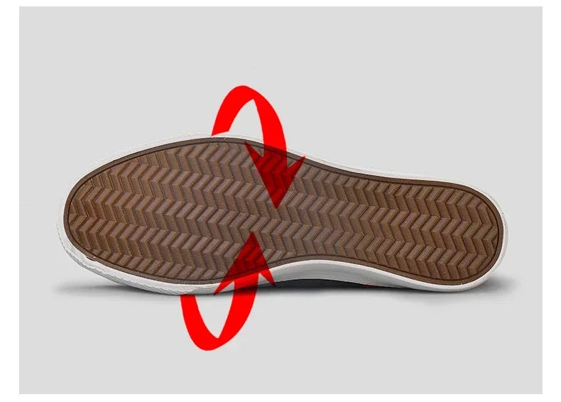 2025 New High Top Men Shoes Flats Slip on Casual Shoes Male Canvas Shoes Plimsolls Espadrilles Man Trainers Zapatillas Hombre