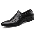 Men's Shoes Luxury Business Dress Shoes Lace Up Non Slip Men Oxford Shoes Pointed Toe Men Flat Shoes Fashion Zapatos De Hombre
