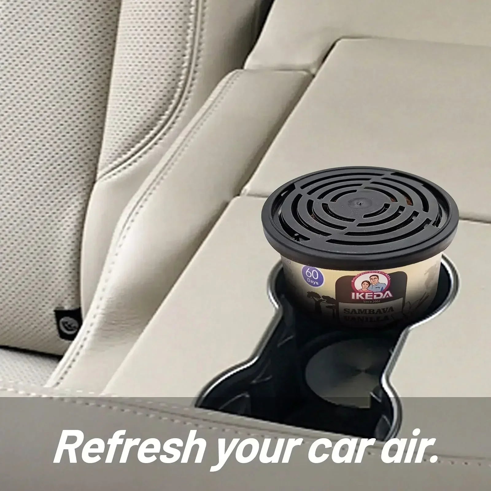 Car Air Fresheners: Lemon Scent | Organic Cans | Odor Eliminator Essential | Long-Lasting | Strong Fragrance | For Home Closet