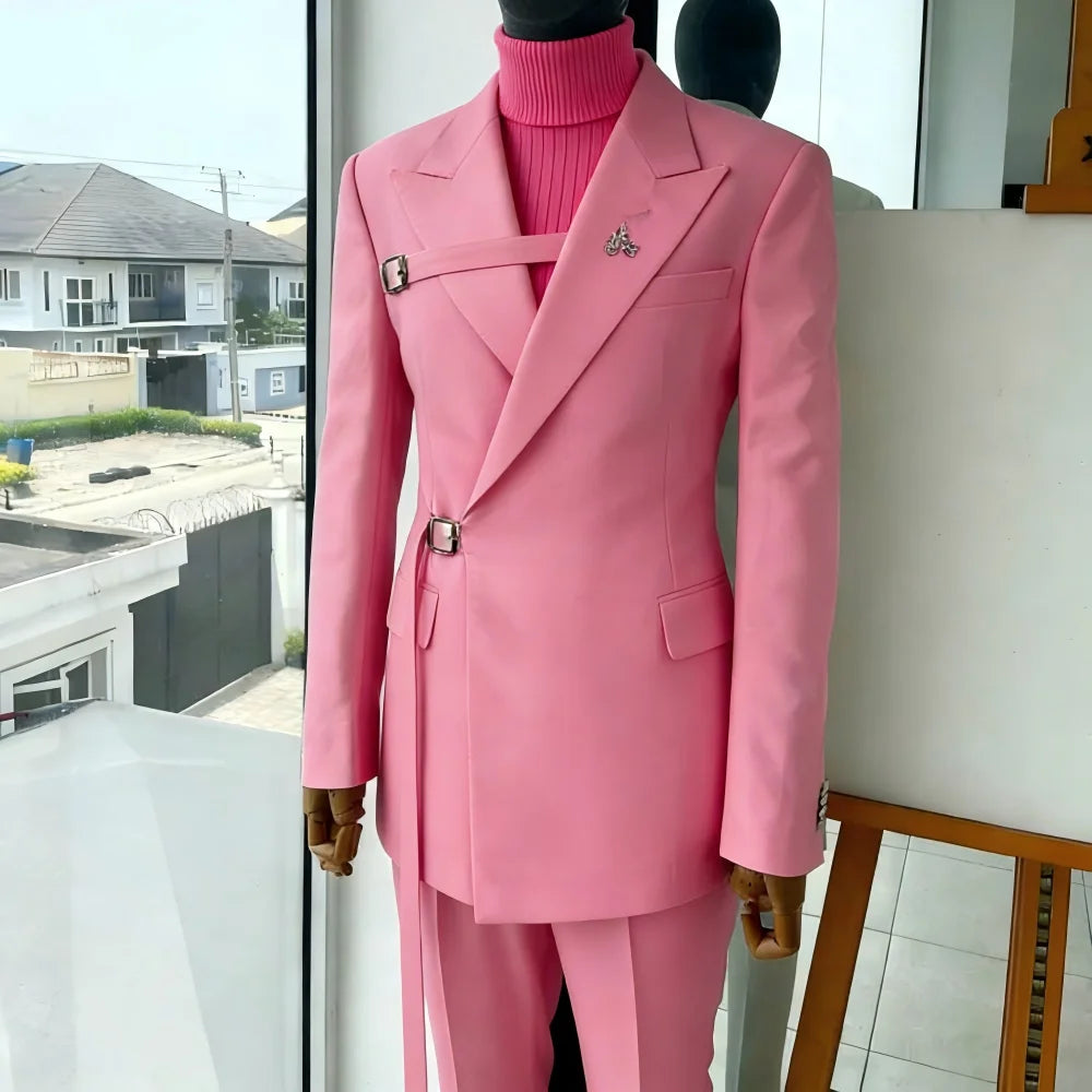 Men's Wedding Tuxedo Suits Blazers Formal Smoking Attire Elegant Homme Moda Traje Do Noivo New in