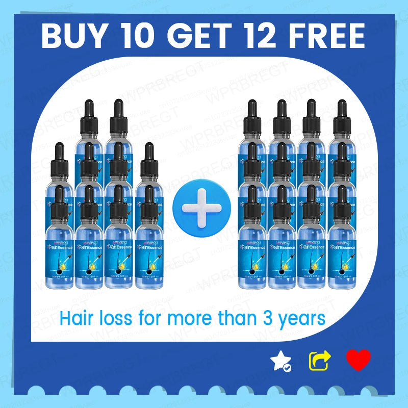 2026 Hair Serum: Repairs hair follicles/Strengthens hair roots/Regulates sebum secretion.