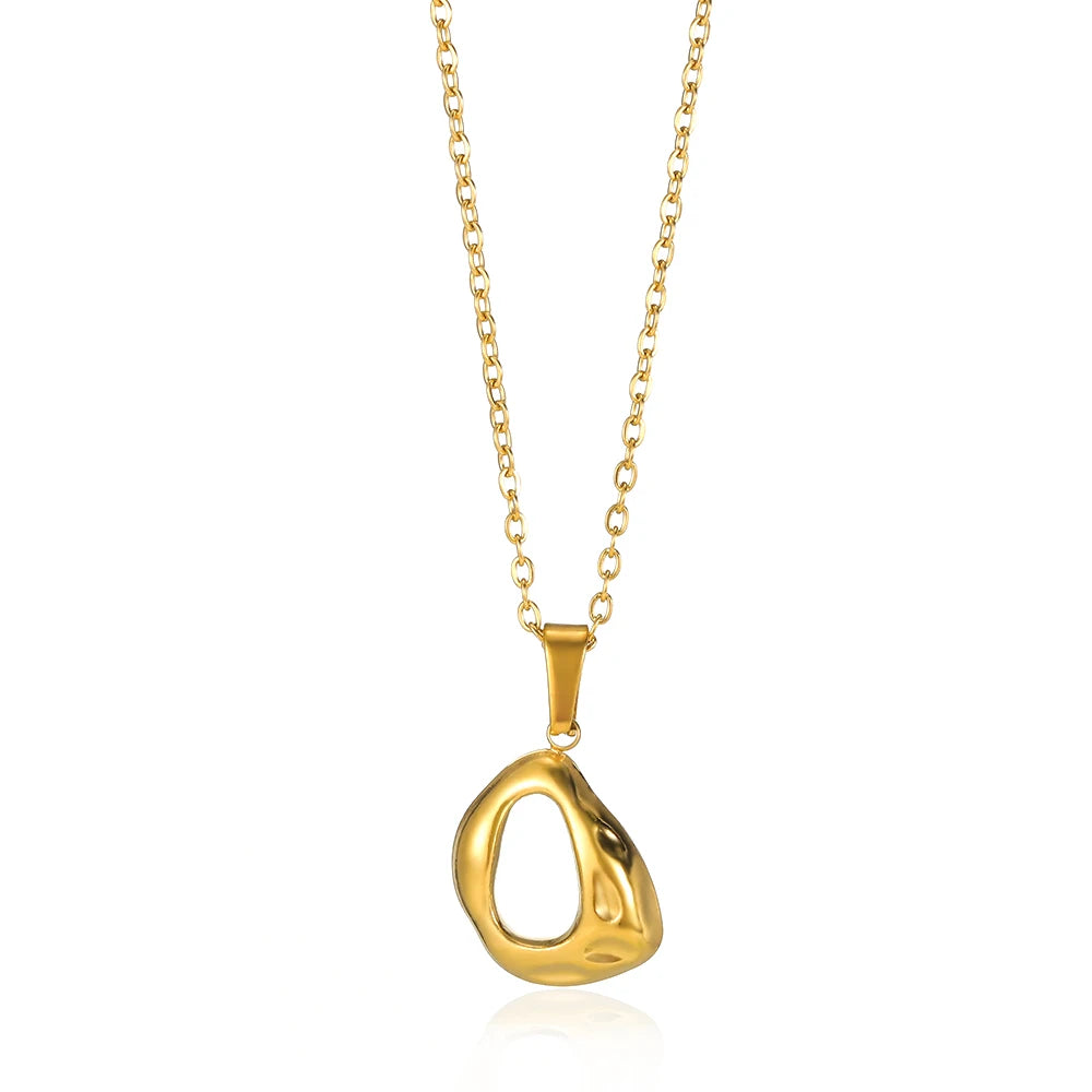 Cross Necklace For Women Classic Cross Collar Gold Color Egyptian Nile Ankh Choker Stainless Steel Chain Aesthetic Jewelry Gift