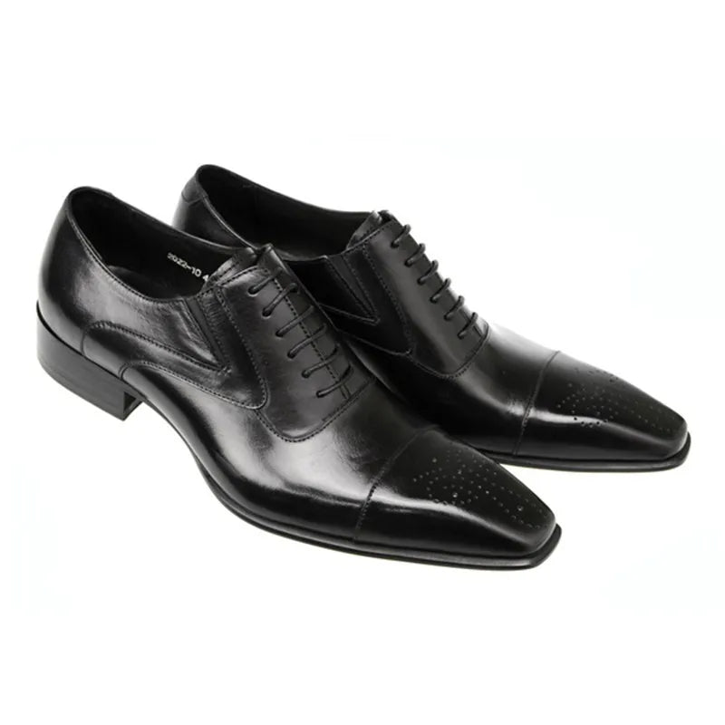 Men's Business Men's Shoes Fashion Men's Wedding Dress Formal Wear Shoes Leather Luxury Men's Office Sapato Social Male Party