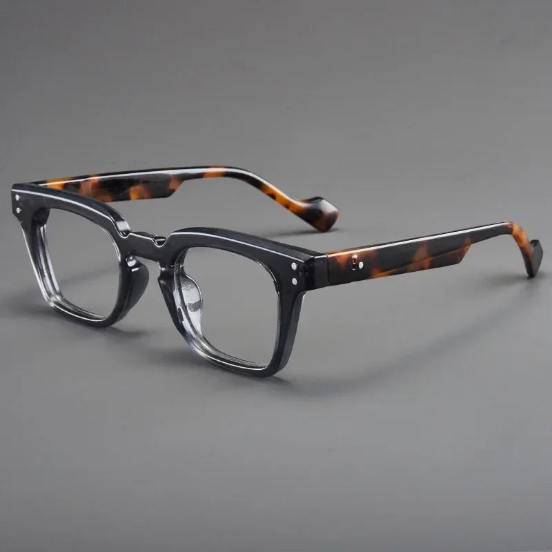 Men Square Reading Glasses Anti Blue Light Eyewear Trend Ultra-lightweight Round Frame Women Presbyopic Eyeglasses Frame Unisex