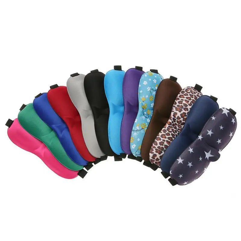 Eye Mask for Sleeping 3D Contoured Cup Blindfold Concave Molded Night Sleep Mask Block Out Light with Women Men