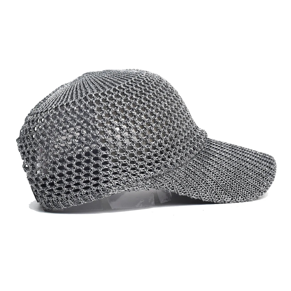 Men Fishing Hat Summer Full Mesh Baseball Cap Unisex Trucker Cap Trucker Caps Quick Dry Golf Running Hat Adjustable Snapback Hat