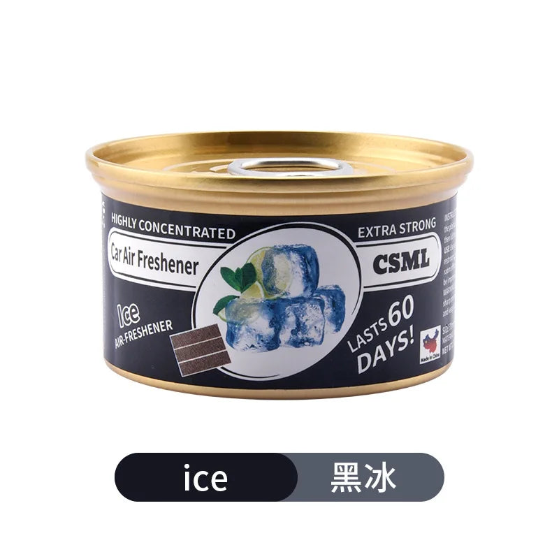 Car air fresh, solid aromatherapy, no additives, canned, essential for eliminating  odors, long-lasting fragrance, household use