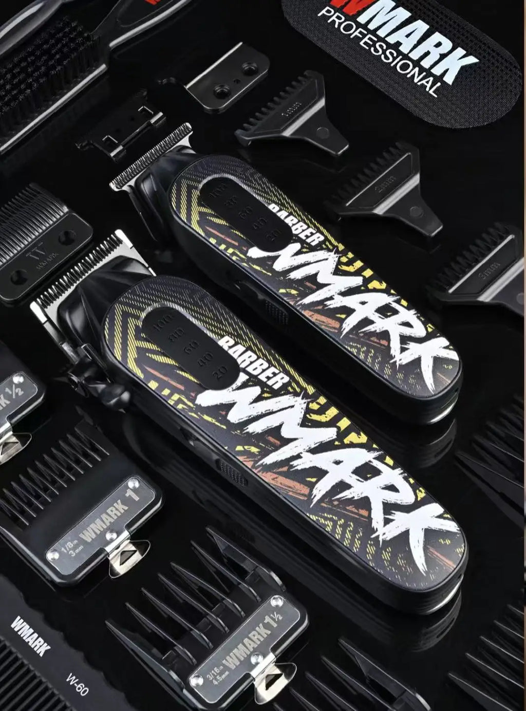 WMARK new hair clipper NG-8631KIT men's oil head engraving electric scissors 2 sets