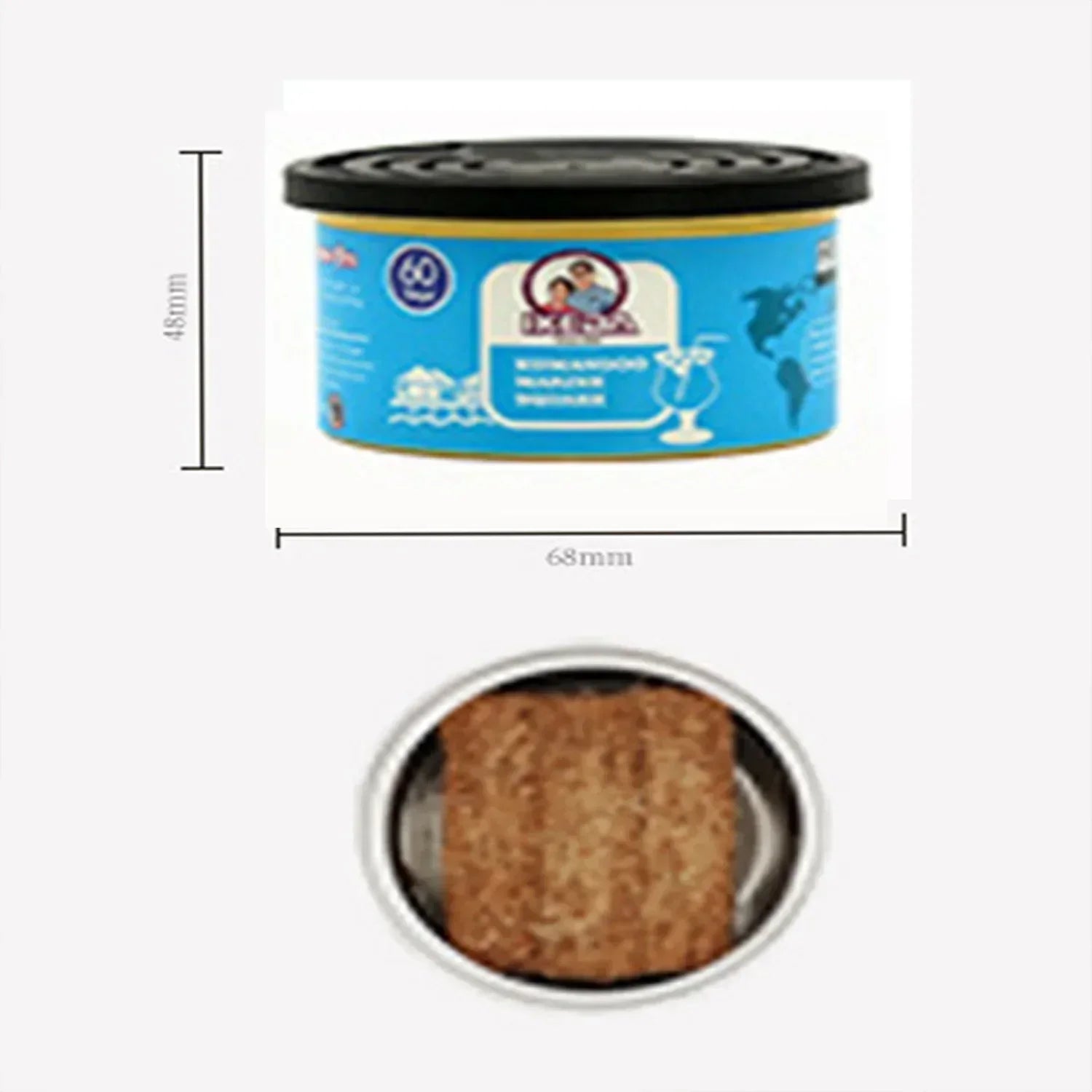 Car Air Fresheners: Lemon Scent | Organic Cans | Odor Eliminator Essential | Long-Lasting | Strong Fragrance | For Home Closet