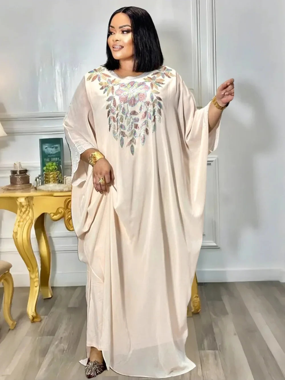 Abayas For Women Dubai Luxury 2025 African Muslim Fashion Dress Caftan Marocain Evening Party Dresses Boubou Robe Djellaba Femme