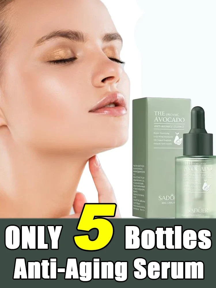 Facial Anti-Wrinkle Serum Fade Fine Lines Anti-Aging Whitening Moisturizing Remove Freckles Brighten Facial Skin Care