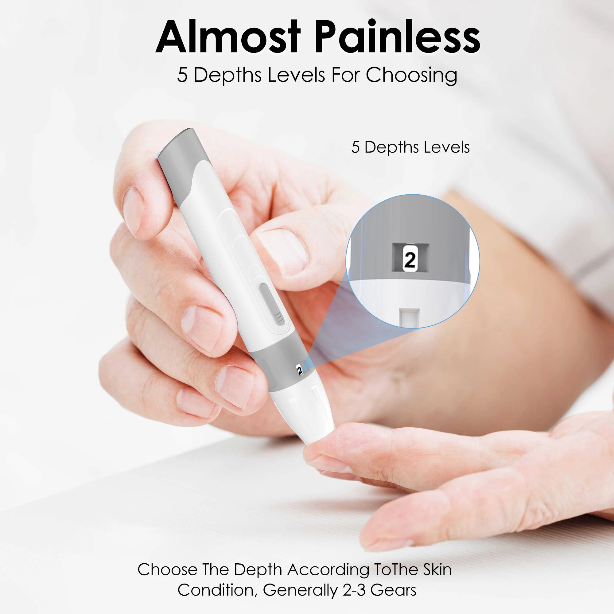 LinkSun G-425-1/-2/-3 Glucosemeter Monitor Complete Kit 10/50/100pcs Test Strips Blood Sugar Tester Diabetes Blood Glucose Meter