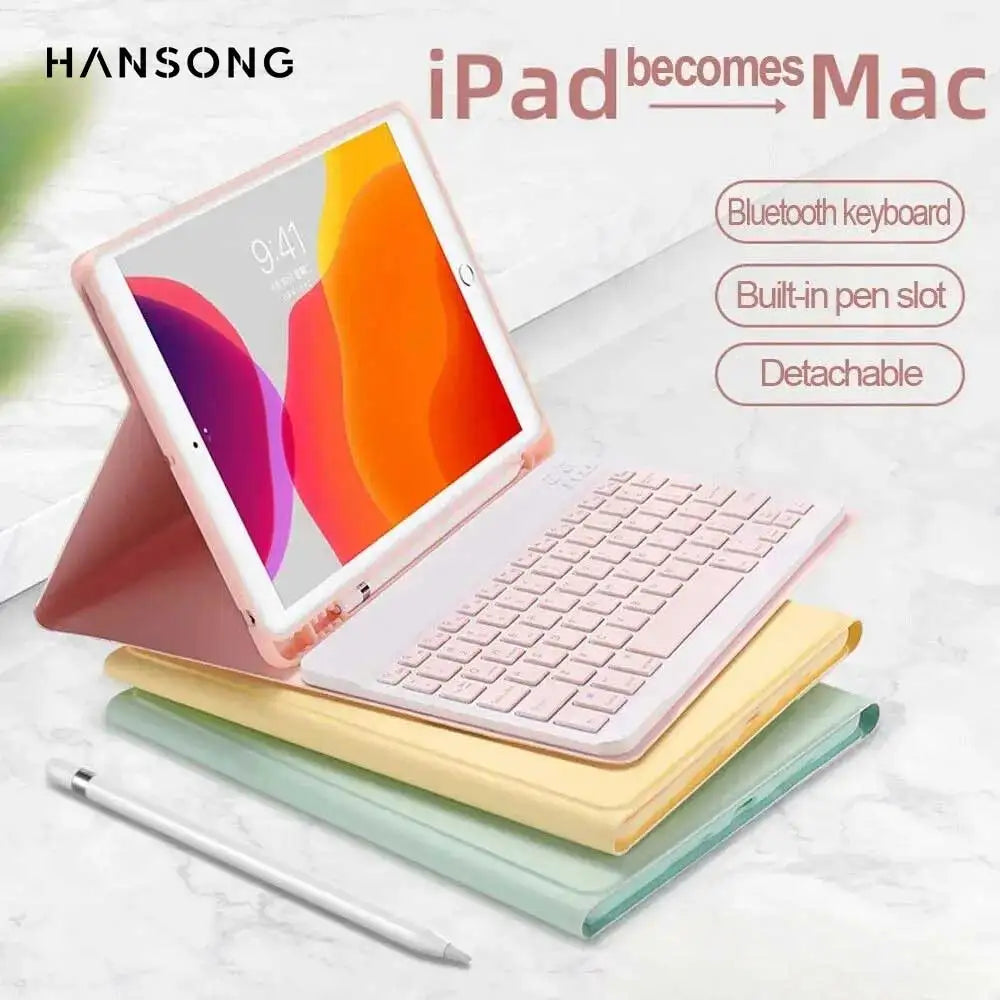 For iPad Backlight Keyboard Case For iPad 10.2 9 8 7th Gen iPad 10th Air 3 10.5 Pro Air 4th 5th 10.9 Pro 11 12.9 9.7 5 6th Cover