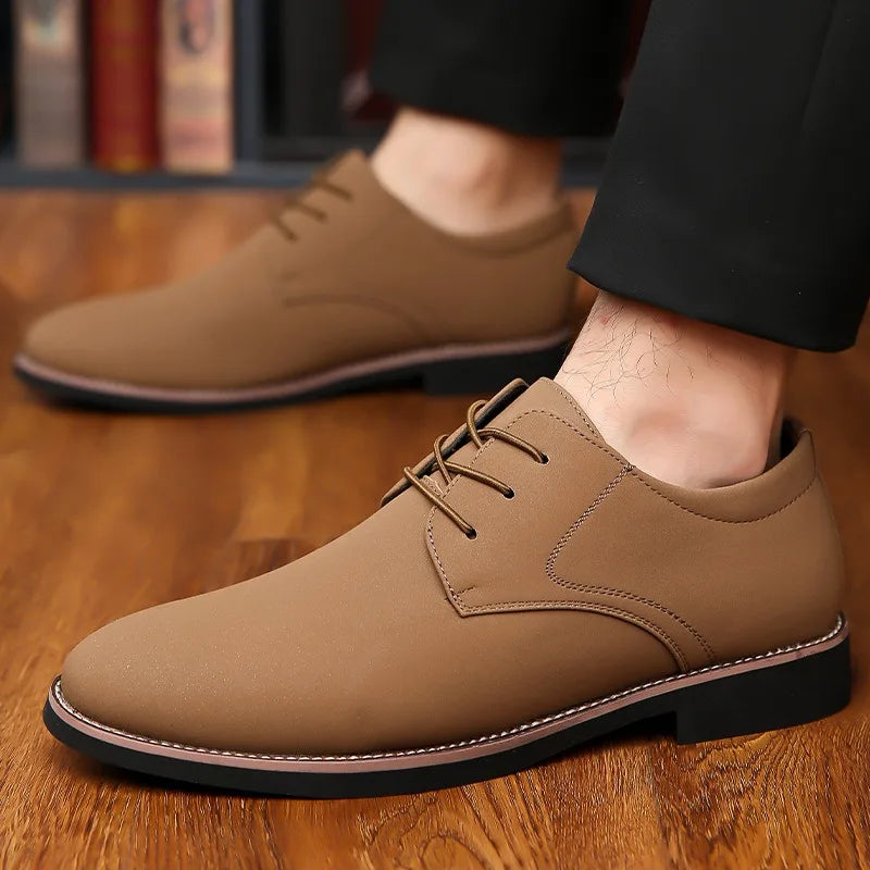 Men's Shoes Fashion Casual Leather Shoe Lace Up Oxford Shoe Business Dress Shoes Luxury Wedding Party Shoes for Men Large Size48