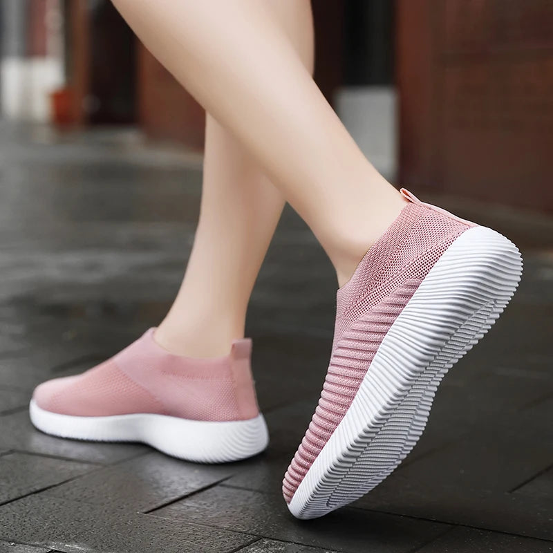 Shoes for Women  Vulcanized Shoes Casual Fashion Women Sneakers Breathable Comfortable Shoes Outdoors Plus Size Walking Shoe