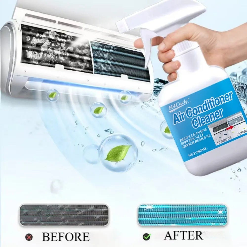 Air Conditioner Cleaning Spray Deeply Cleans Internal Dust Removes Odors Washing Deodorizer No Disassembly Washing