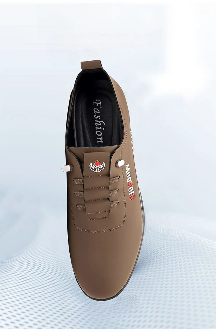 Leather Shoes for Men Fashion Soft Sole Men Loafers Comfortable Lightweight Walking Shoes Men Flats Moccasins Zapatillas Hombre