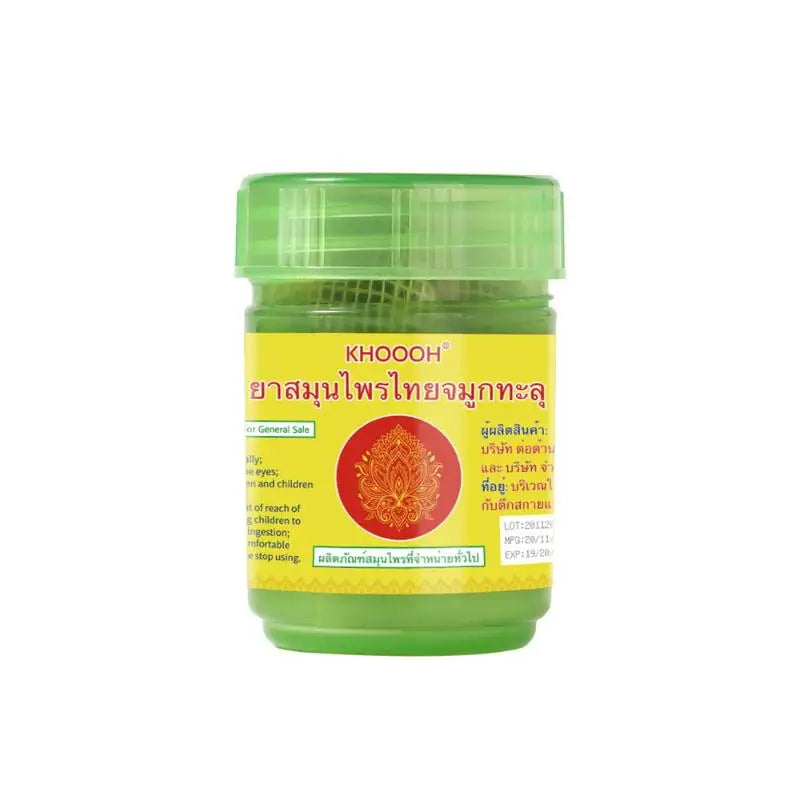 Traditional Thai Herbal Inhalant Inhaler Traditional Nose Flow Carsick Refreshing Refreshing Essences To Keep Brain Clear