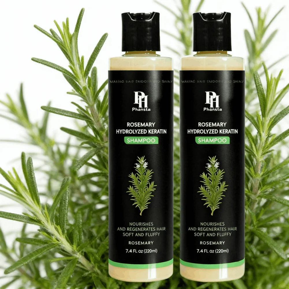 1/2pcs Rosemary Hair Shampoo Volumizing and Thickening Strengthening and Oil Control Nourishes and Repairs Hair Oil Adds Volume