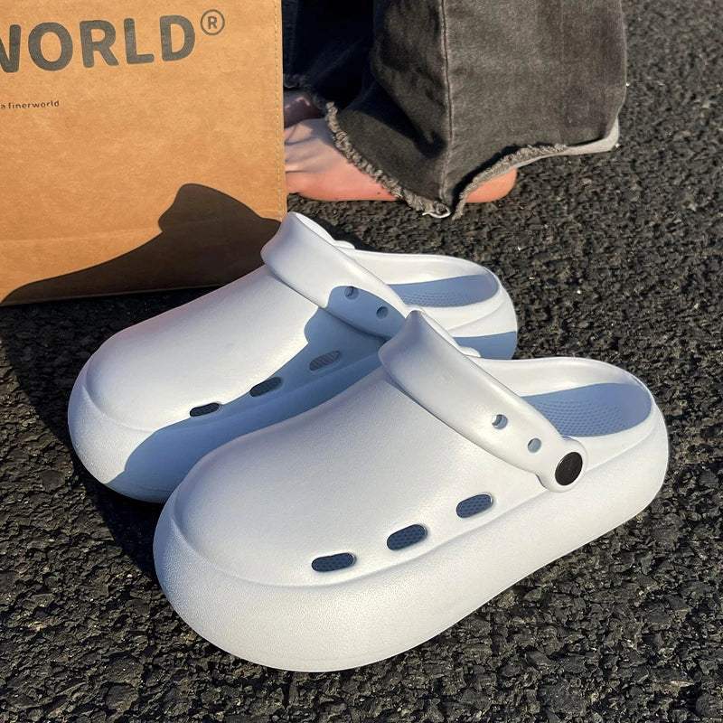 Fashion Nurse Shoes Summer Casual Dentist Clogs Non Slip Nursing Slippers Unisex Outdoor Garden Sandals for Women Slippers