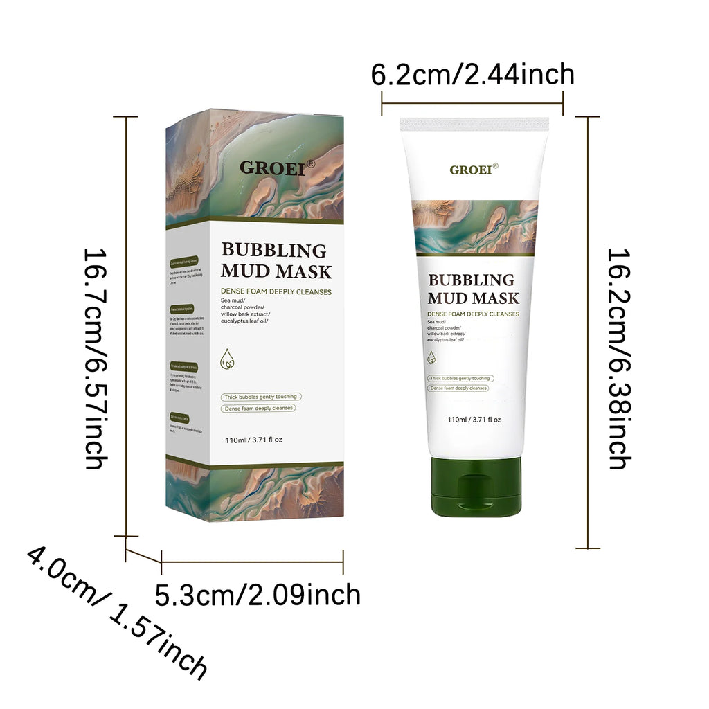 facial foam cleansing lotion deeply cleanses, removes dirt, absorbs oil, shrinks pores and cleanses the skin