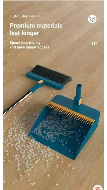 High End Indoor Long Handle Garbage Cleaning Set For Cleaning Floors Dust Garbage Non Stick Hair Indoor Cleaning Products