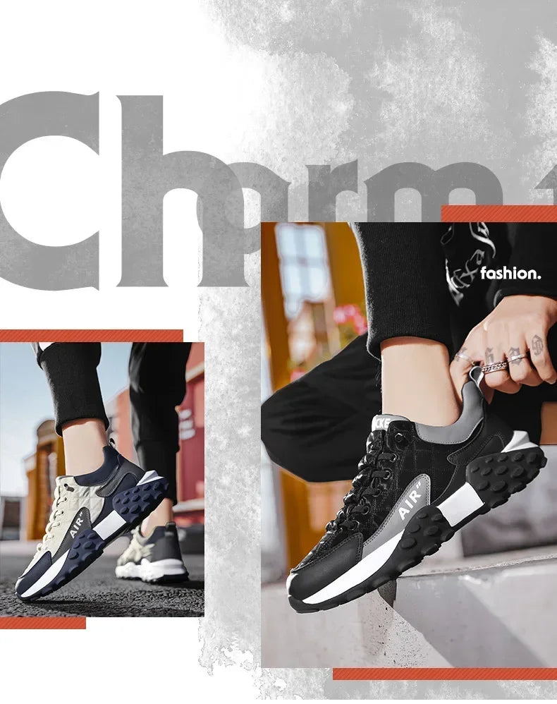 Men Shoes Platform Male Sneakers  Vulcanized Shoes for Men Casual Running Shoes Large Size 45 46 Hot Sapatos Masculinos