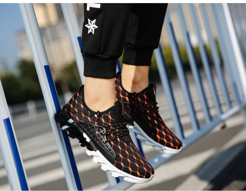 Men's Sports Shoes Breathable Casual Walking Shoes Men's Fashion Clothing Tennis Sports Shoes