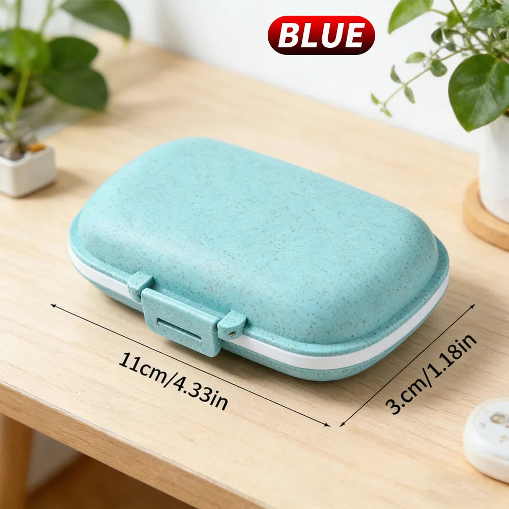 Multifunctional Portable Pill Box Weekly Medicine Organizer for Home Office Travel