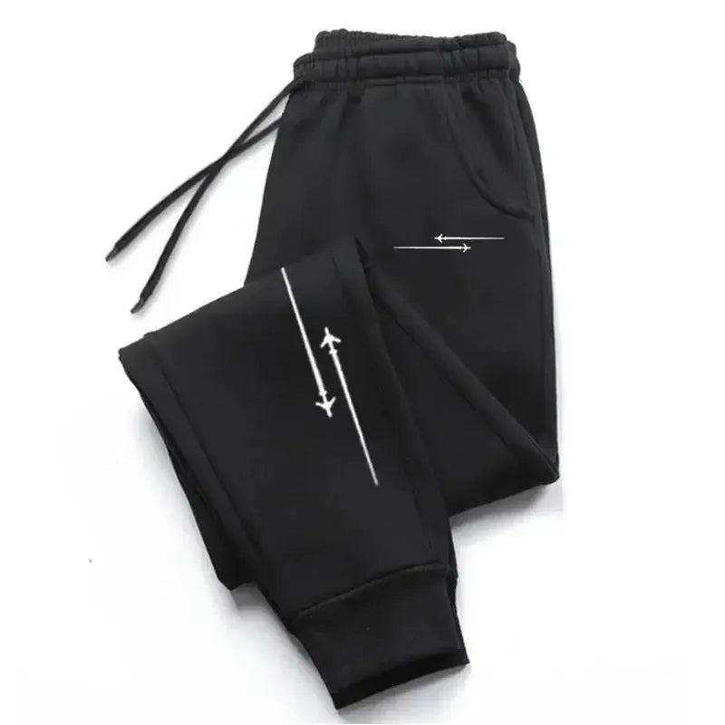 Men's sport pants - Printed casual pants - Gym sports pants - Outdoor sports pants - Daily office pants