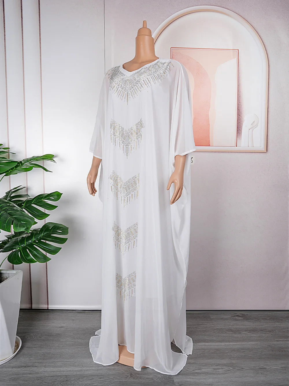 Abayas For Women Dubai Luxury Chiffon Boubou Muslim Fashion Dress Caftan Marocain Wedding Party Dresses Robe Djellaba Femme 2025