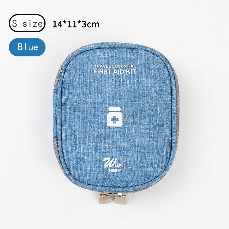 Medicine Bag Home Family First Aid Kit Large Capacity Medicine Organizer Storage Bag Travel Survival Emergency Empty Portable